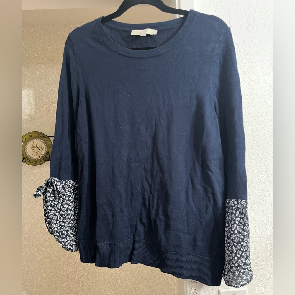 LOFT Mixed Media sweater